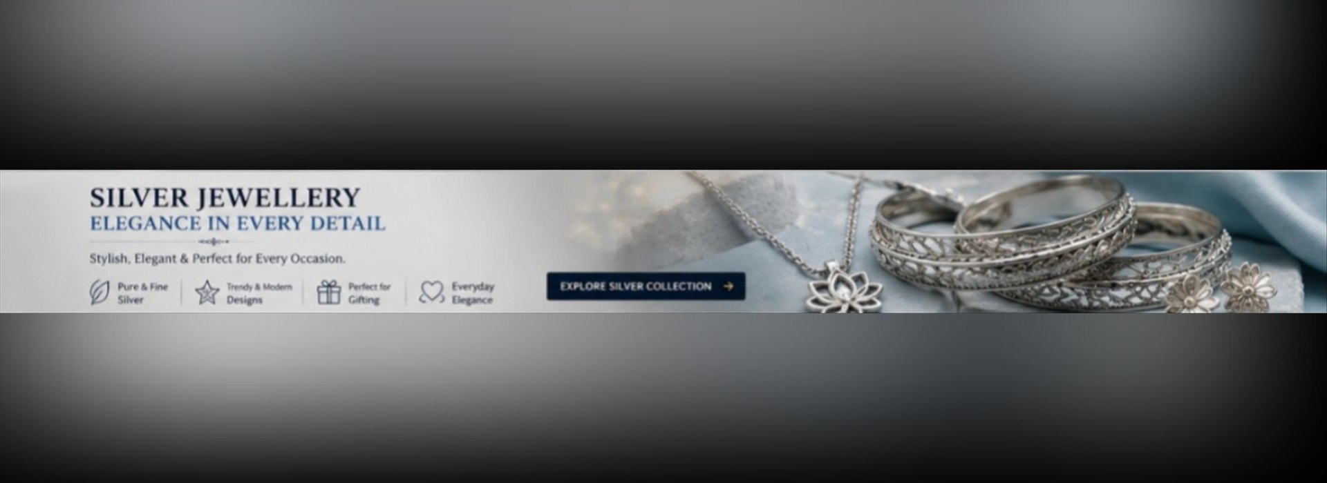 Silver Jewellery &ndash; elegance in every detail